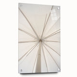Umbrella Geometry – Minimal Dynamic Abstract Motion Wall Art