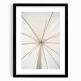 Umbrella Geometry – Minimal Dynamic Abstract Motion Wall Art