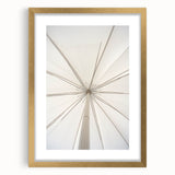 Umbrella Geometry – Minimal Dynamic Abstract Motion Wall Art