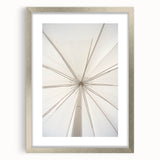 Umbrella Geometry – Minimal Dynamic Abstract Motion Wall Art