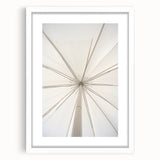 Umbrella Geometry – Minimal Dynamic Abstract Motion Wall Art