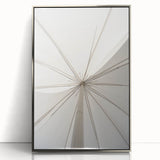 Umbrella Geometry – Minimal Dynamic Abstract Motion Wall Art
