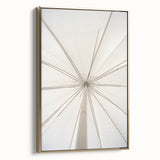 Umbrella Geometry – Minimal Dynamic Abstract Motion Wall Art