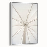 Umbrella Geometry – Minimal Dynamic Abstract Motion Wall Art