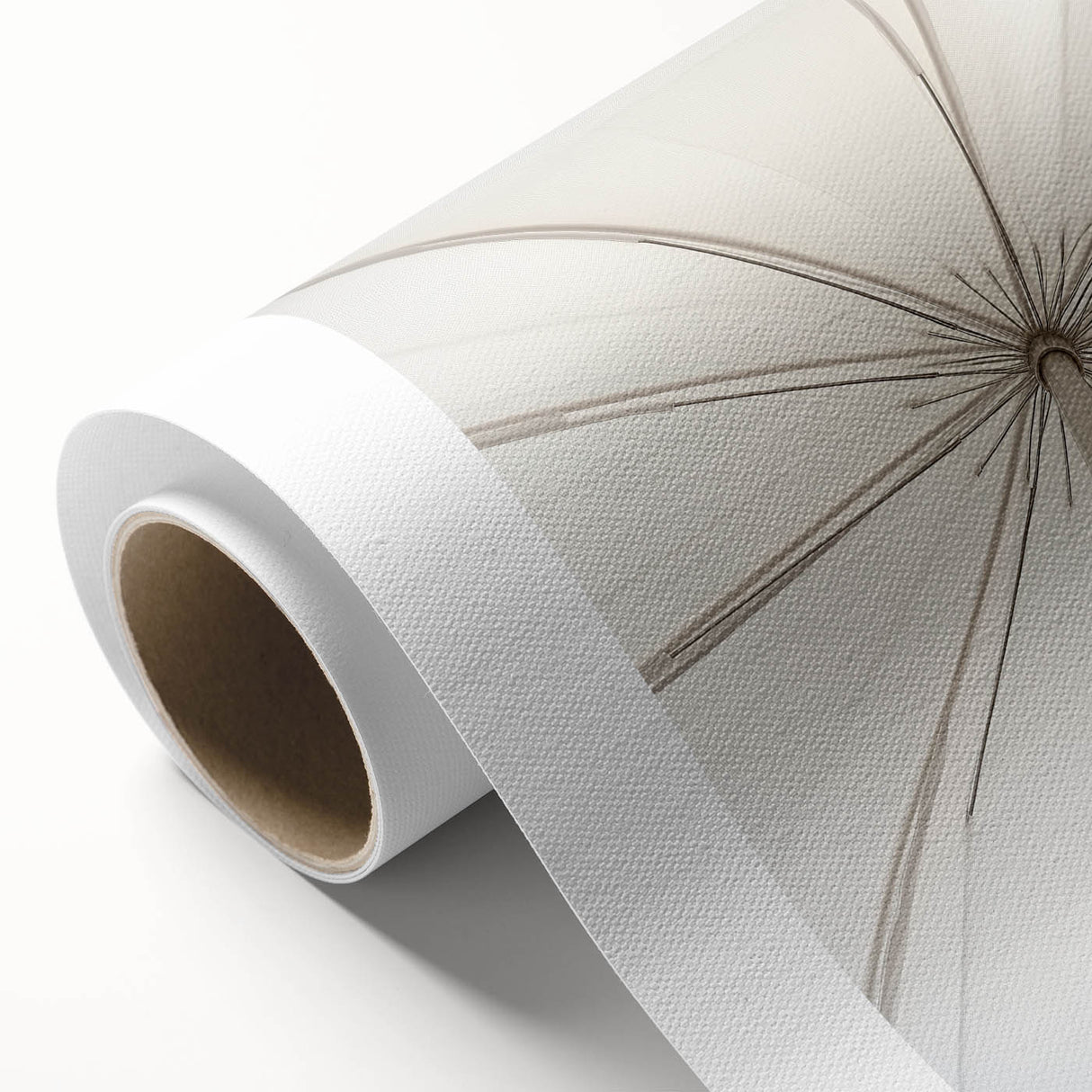 Umbrella Geometry – Minimal Dynamic Abstract Motion Wall Art