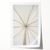 Umbrella Geometry – Minimal Dynamic Abstract Motion Wall Art