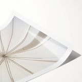 Umbrella Geometry – Minimal Dynamic Abstract Motion Wall Art