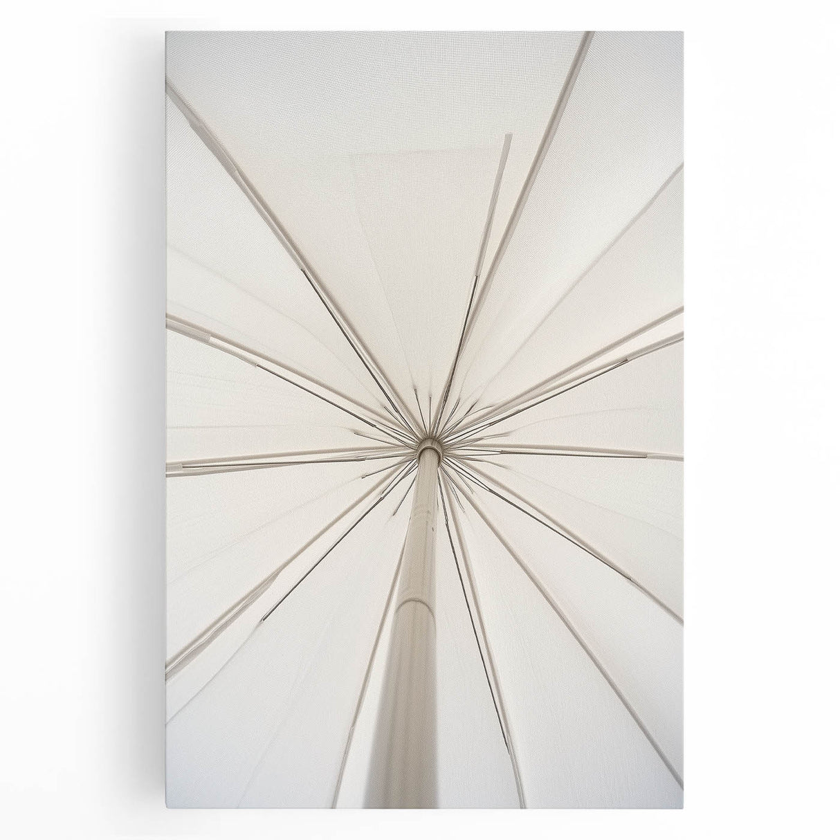 Umbrella Geometry – Minimal Dynamic Abstract Motion Wall Art