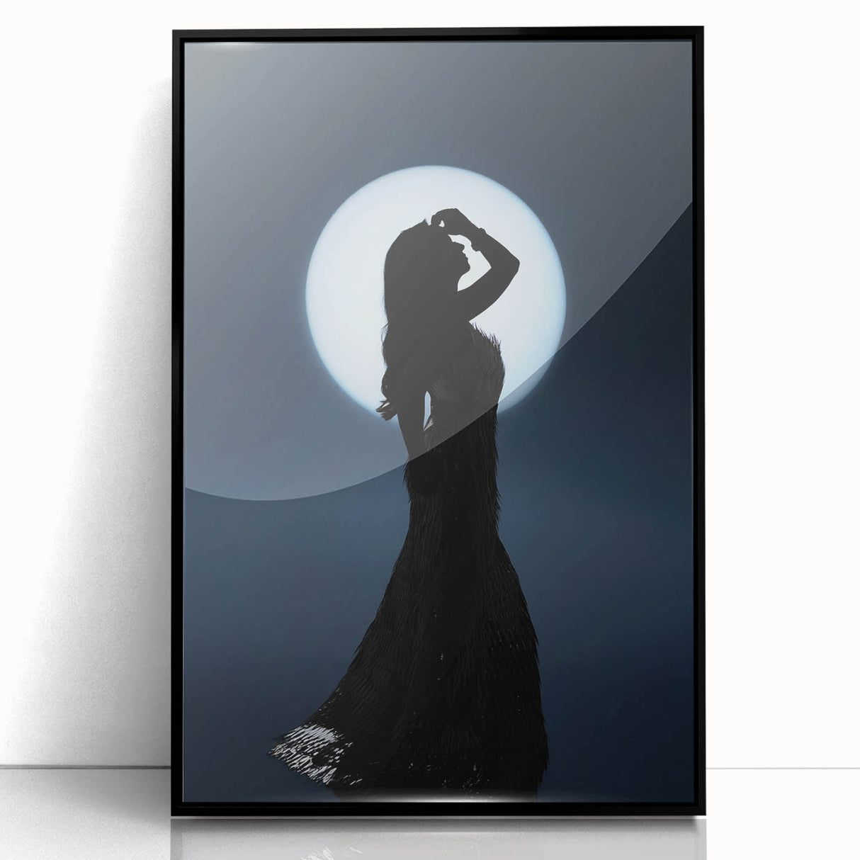 Moonlit Reverie – Silhouette Photography in Emotive Fine Art