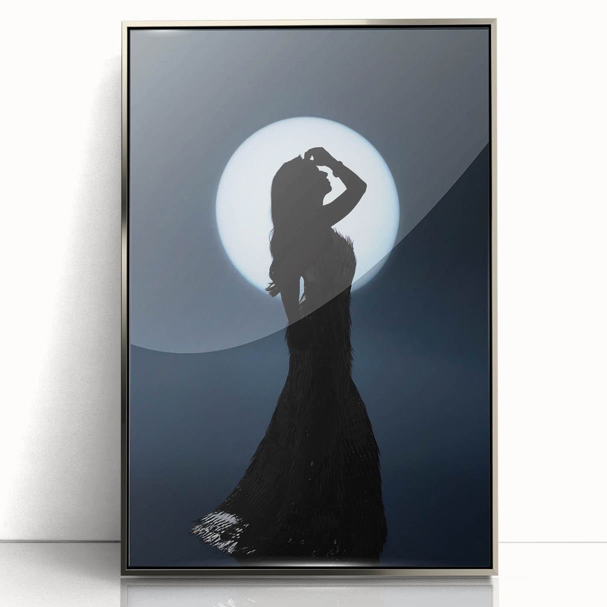 Moonlit Reverie – Silhouette Photography in Emotive Fine Art