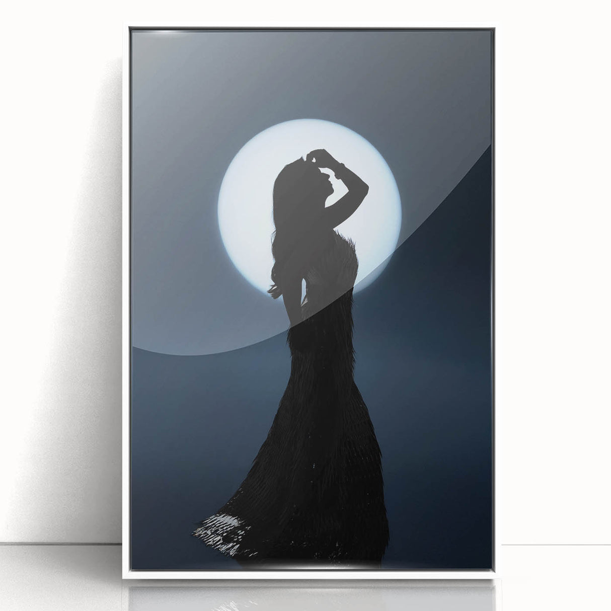 Moonlit Reverie – Silhouette Photography in Emotive Fine Art