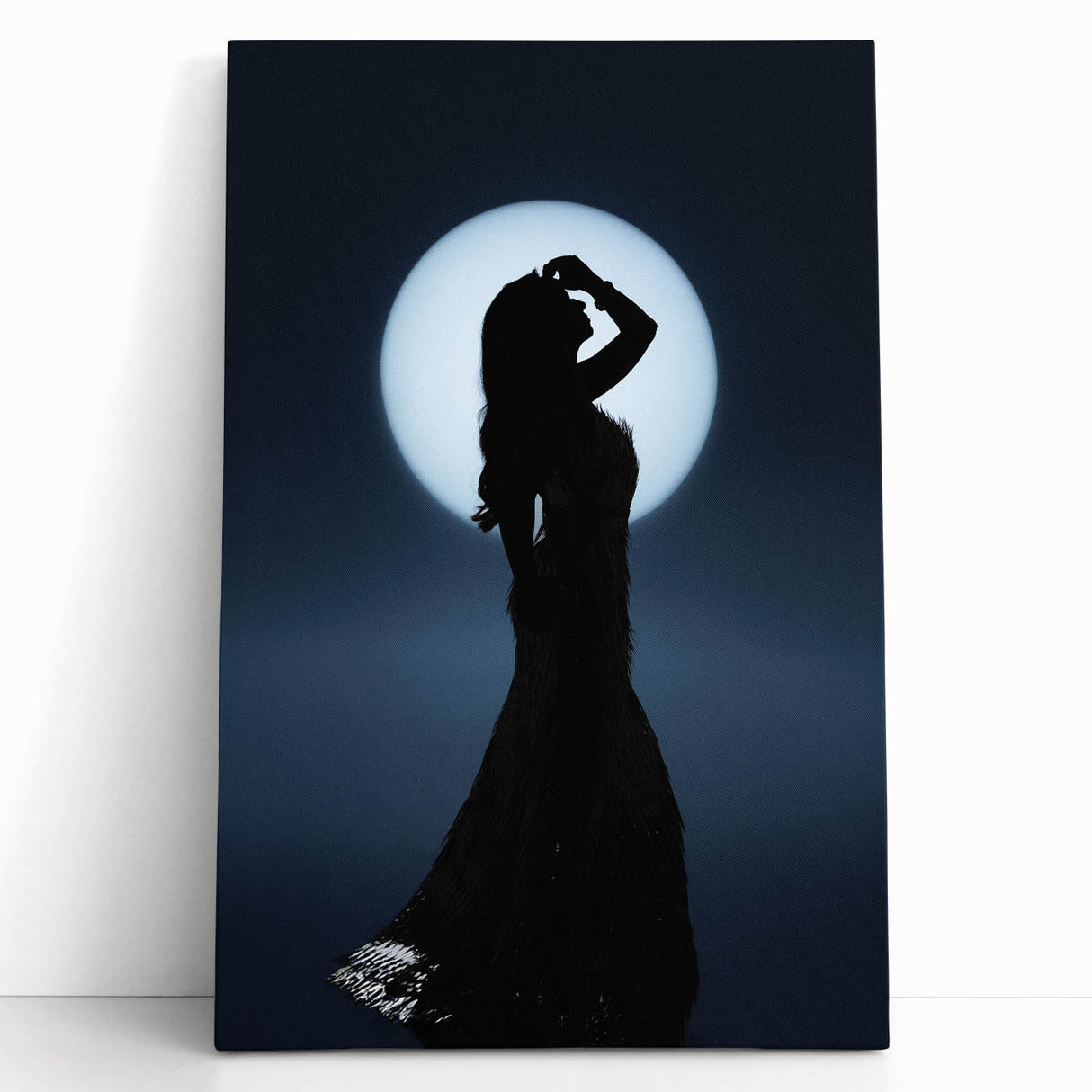 Moonlit Reverie – Silhouette Photography in Emotive Fine Art