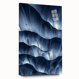 Acrylic glass artwork showcasing a stunning side view of a vibrant landscape with intricate cave formations, perfect for modern home decor. Ideal for art enthusiasts seeking unique wall art.