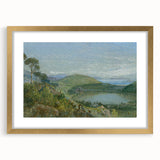 Lago Avernus Romantic Landscape - Historical Romanticism Canvas Print