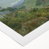 Lago Avernus Romantic Landscape - Historical Romanticism Canvas Print