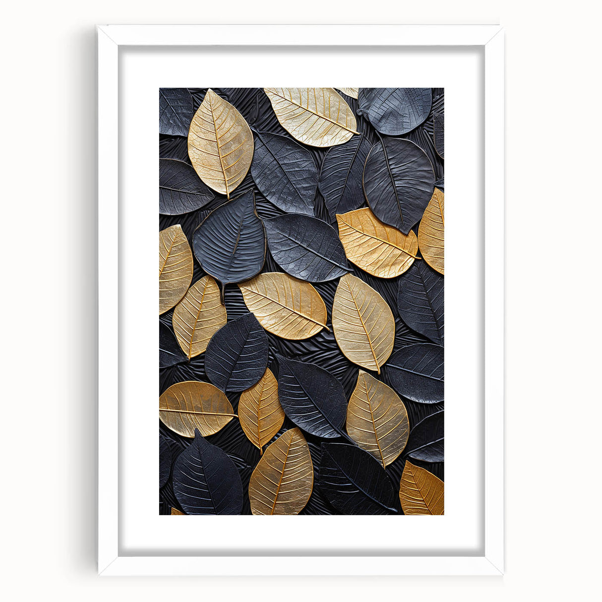 Framed wall art displaying a vibrant floral design featuring colorful flowers and green leaves, set against a white background, perfect for home decor enhancement.