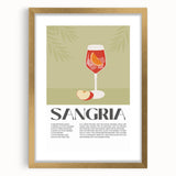 Extra large abstract art print featuring textured swirls in gold and white, framed with a gold mat.