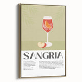 Framed canvas featuring a vintage poster of black landscape art paintings, ideal for bedroom wall decor.