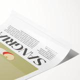 Extra large wall art featuring line art flowers in black on white background, ideal for large living room wall decor.