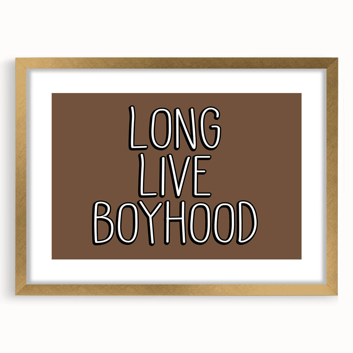 Long Live Boyhood Boys Room Wall Art – Kids Wall Art Prints