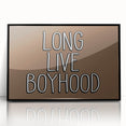 Long Live Boyhood Boys Room Wall Art – Kids Wall Art Prints