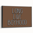 Long Live Boyhood Boys Room Wall Art – Kids Wall Art Prints
