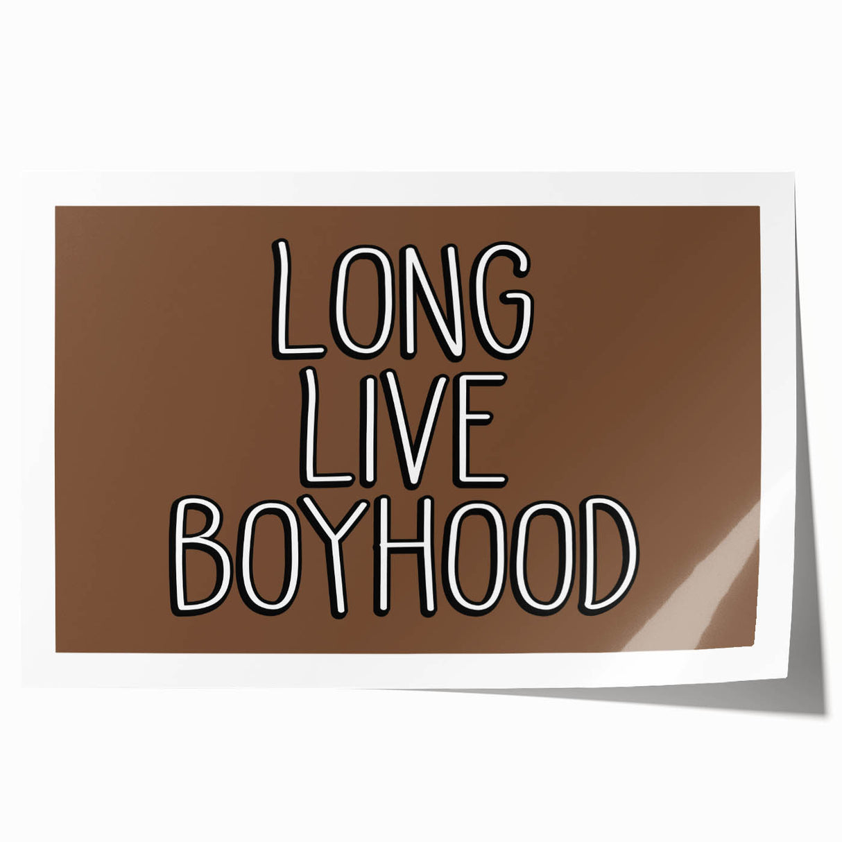 Long Live Boyhood Boys Room Wall Art – Kids Wall Art Prints
