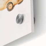 Classic Wooden Car Nursery Wall Art – Baby Room Decor Prints