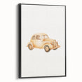 Classic Wooden Car Nursery Wall Art – Baby Room Decor Prints
