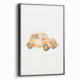 Classic Wooden Car Nursery Wall Art – Baby Room Decor Prints