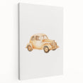 Classic Wooden Car Nursery Wall Art – Baby Room Decor Prints
