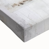 Close-up of a stretched canvas featuring a vibrant landscape barn design, showcasing rich colors and intricate details, perfect for rustic home decor. This artwork brings warmth and charm to any space, ideal for farmhouse or country-themed interiors.