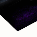 Urban Chic Pop Art Wall Art – Bold Black, Red, and Purple Canvas