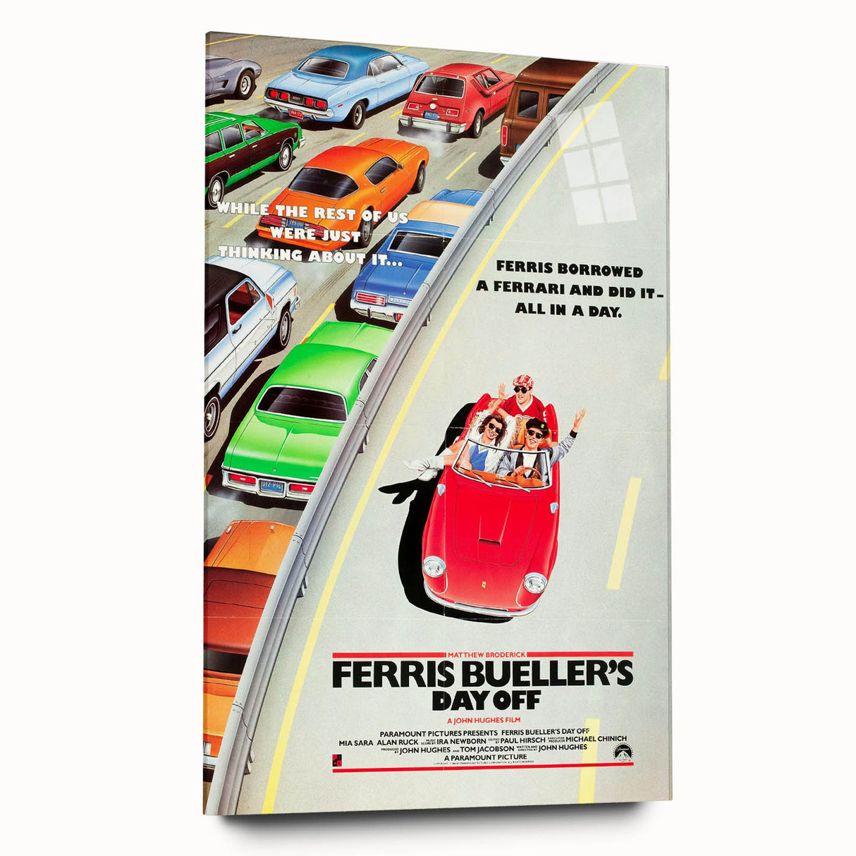Retro Ferris Bueller’s Day Off Poster - Vintage 80s Movie Wall Art