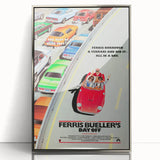 Retro Ferris Bueller’s Day Off Poster - Vintage 80s Movie Wall Art