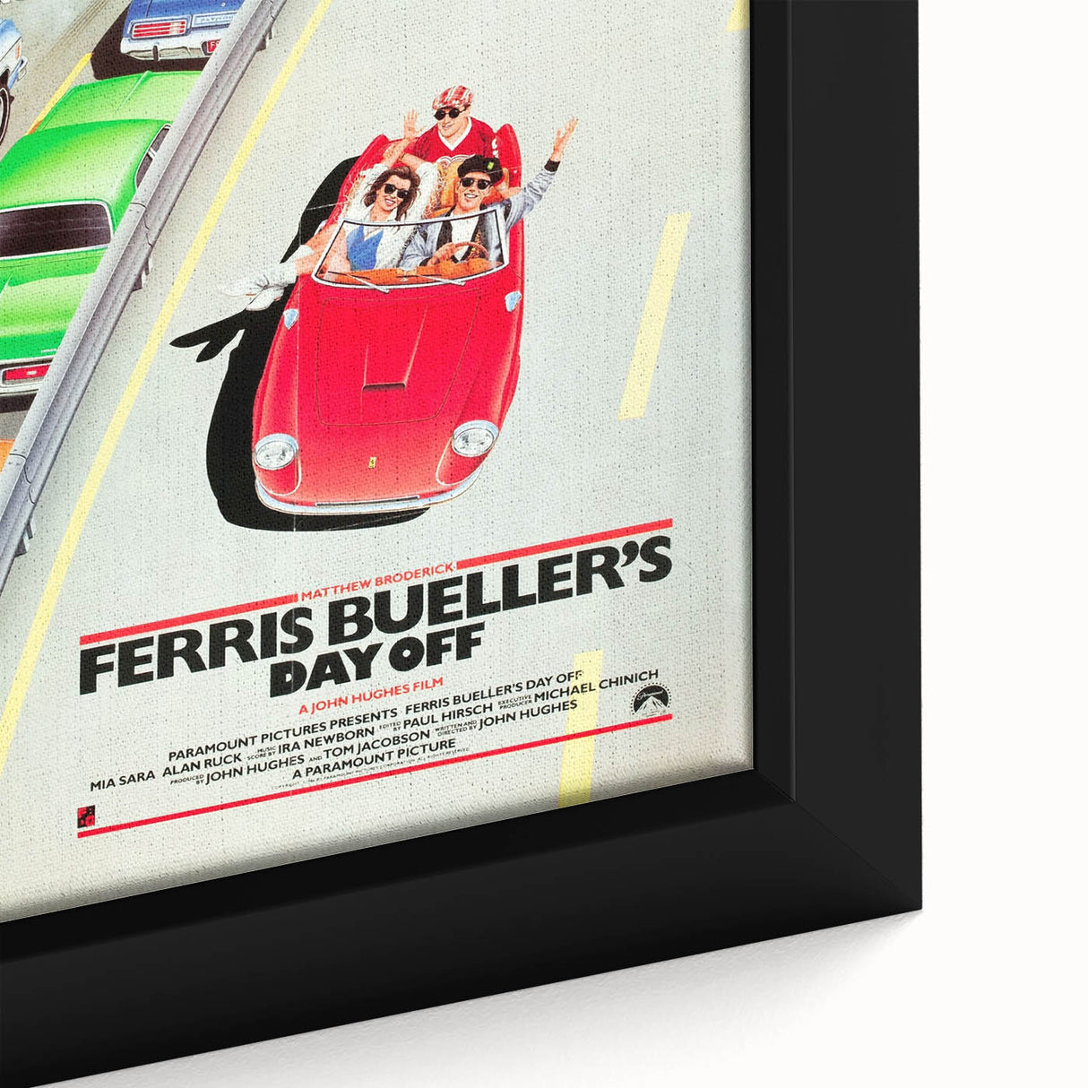 Retro Ferris Bueller’s Day Off Poster - Vintage 80s Movie Wall Art