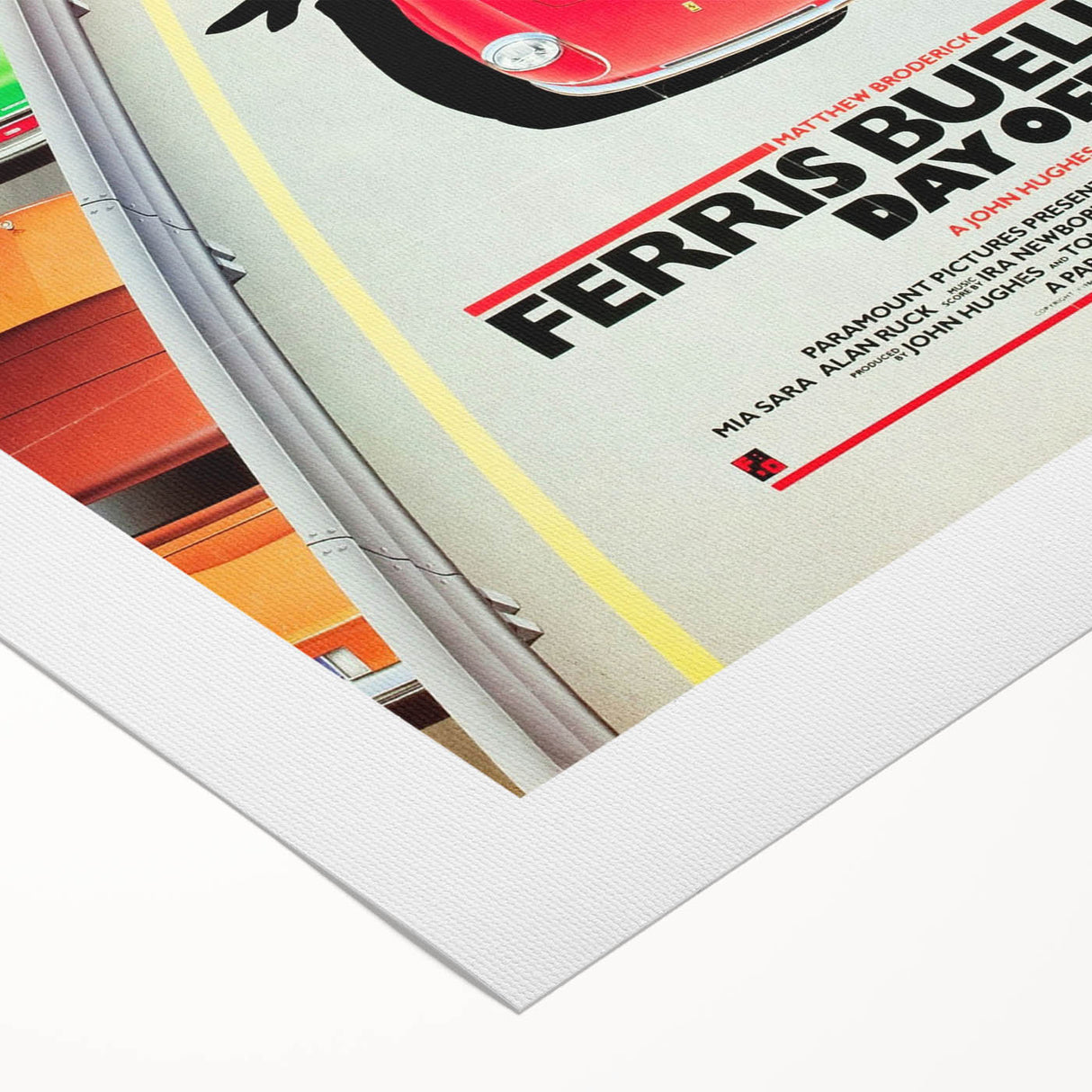 Retro Ferris Bueller’s Day Off Poster - Vintage 80s Movie Wall Art