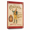 Retro Cowan’s Irish Whisky Poster - Vintage Wall Art Print