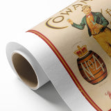 Retro Cowan’s Irish Whisky Poster - Vintage Wall Art Print