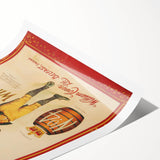 Retro Cowan’s Irish Whisky Poster - Vintage Wall Art Print