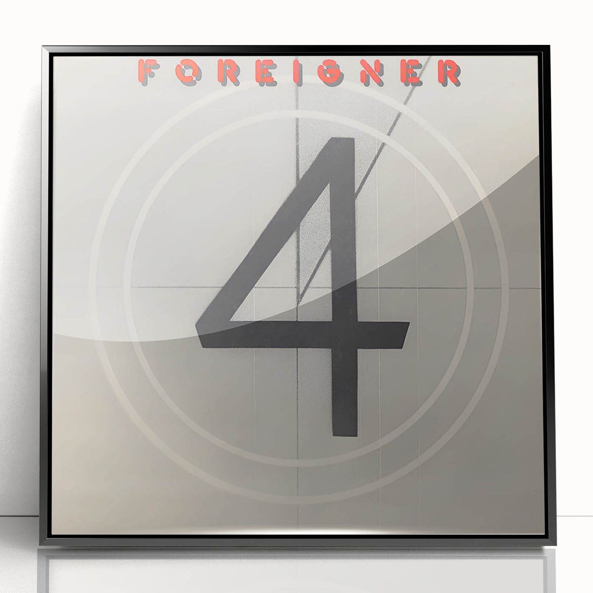 Retro Foreigner 4 Poster - Vintage Prints for Nostalgic Wall Art