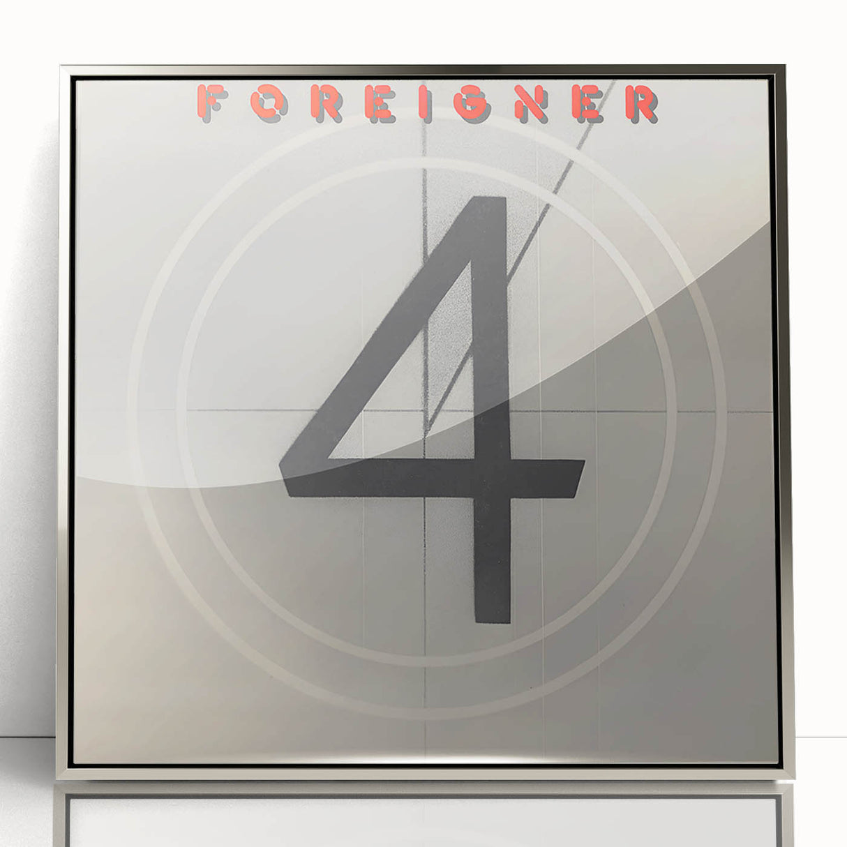 Retro Foreigner 4 Poster - Vintage Prints for Nostalgic Wall Art