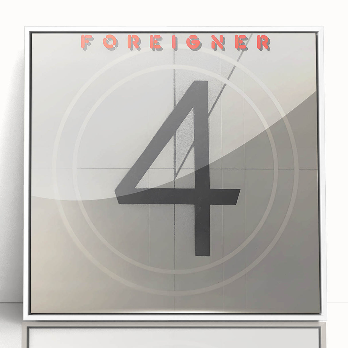 Retro Foreigner 4 Poster - Vintage Prints for Nostalgic Wall Art