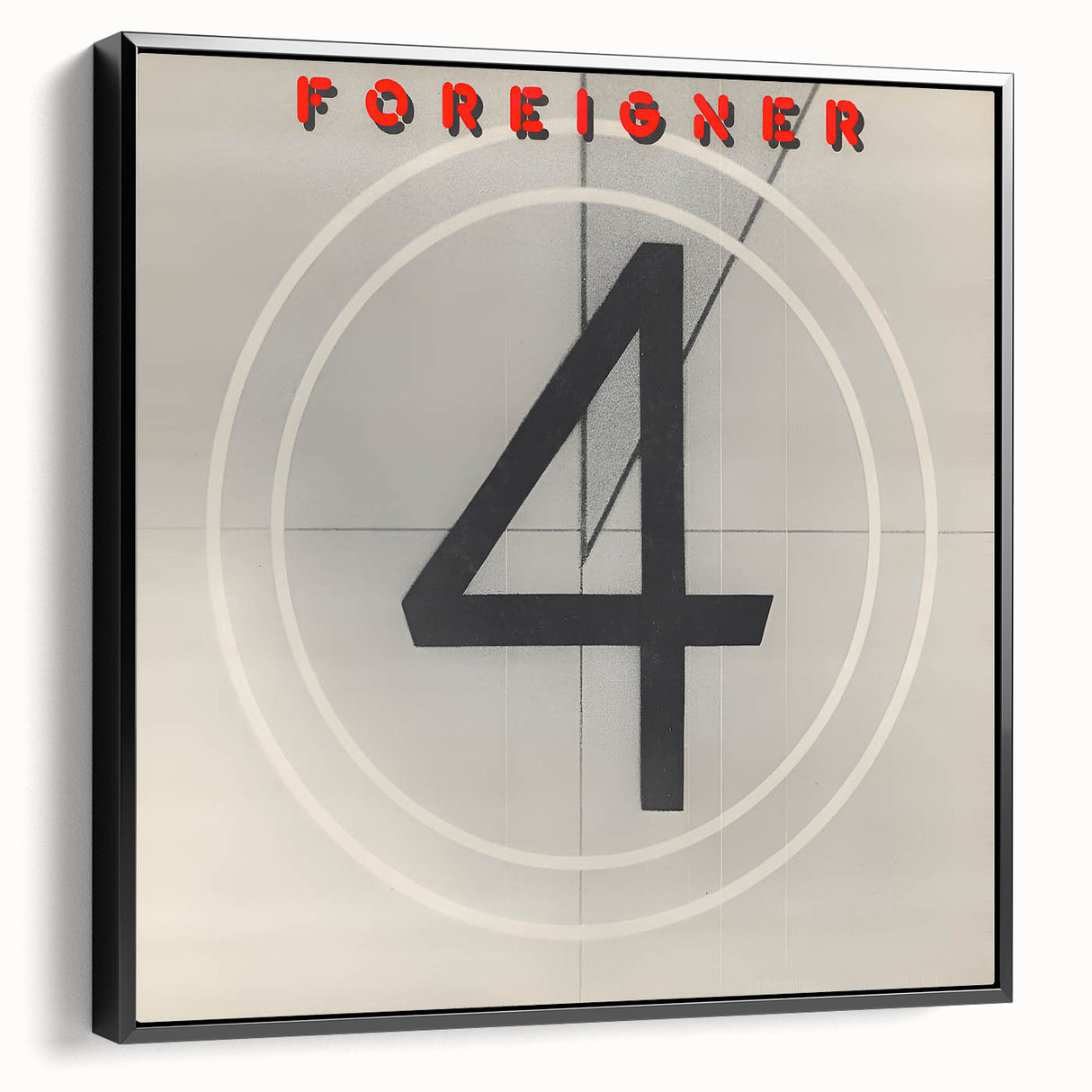Retro Foreigner 4 Poster - Vintage Prints for Nostalgic Wall Art