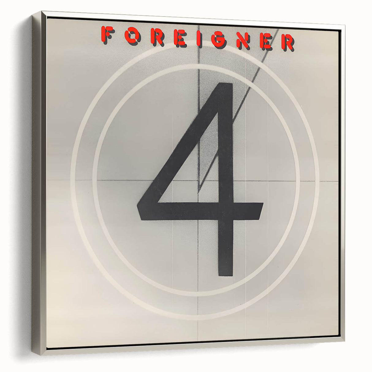 Retro Foreigner 4 Poster - Vintage Prints for Nostalgic Wall Art