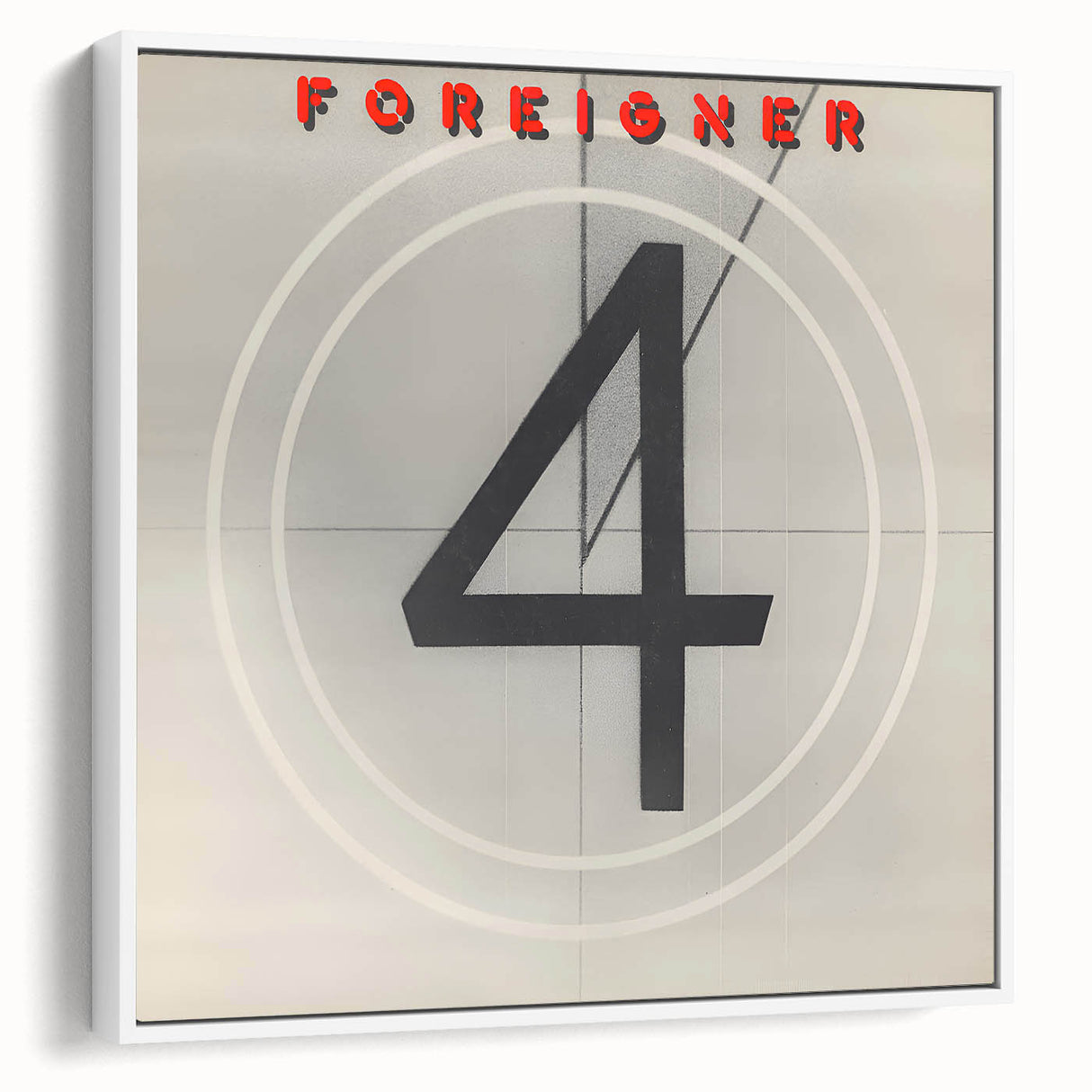 Retro Foreigner 4 Poster - Vintage Prints for Nostalgic Wall Art