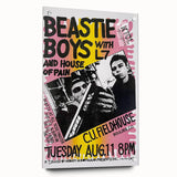 Beastie Boys Retro Poster - Vintage Concert Wall Art Print