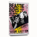 Beastie Boys Retro Poster - Vintage Concert Wall Art Print