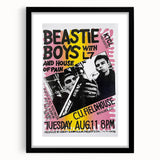 Beastie Boys Retro Poster - Vintage Concert Wall Art Print
