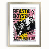Beastie Boys Retro Poster - Vintage Concert Wall Art Print